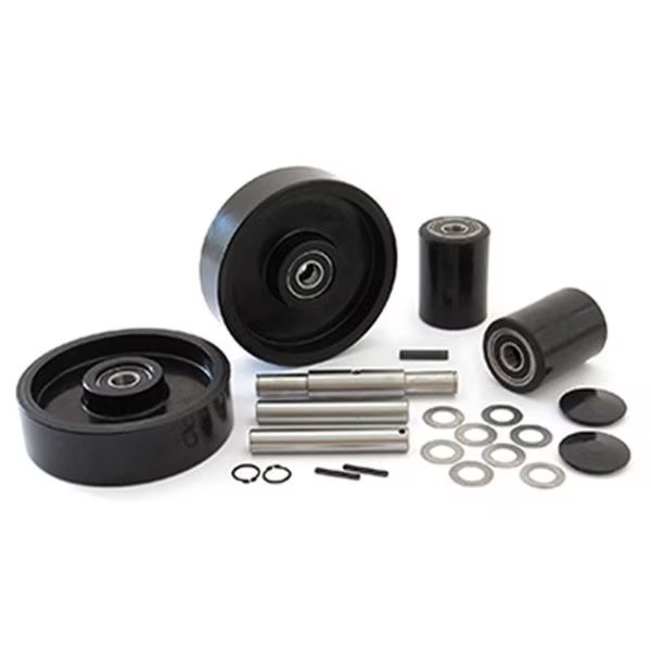 HP25L Complete Wheel Kit for Manual Pallet Jack - Black, Eat-In, Mfr#: EA2583820